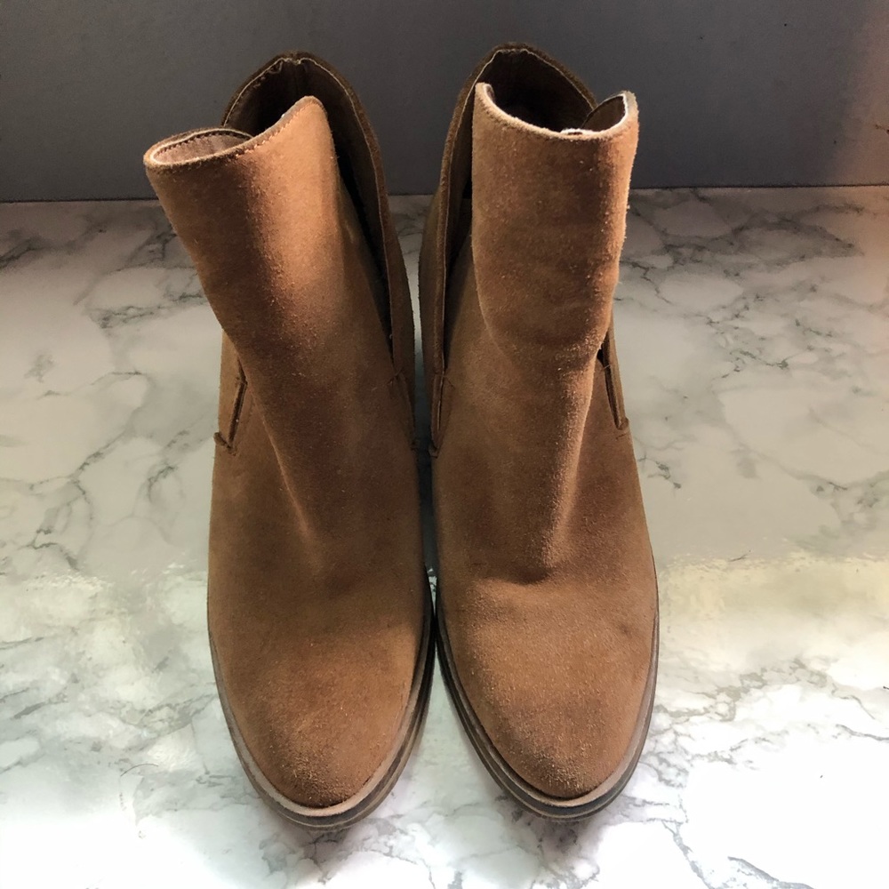 Suede Booties
